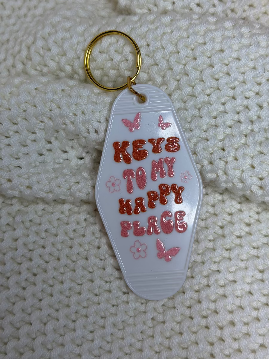 Motel Keychains - Anhänger mit Retro-Vibes