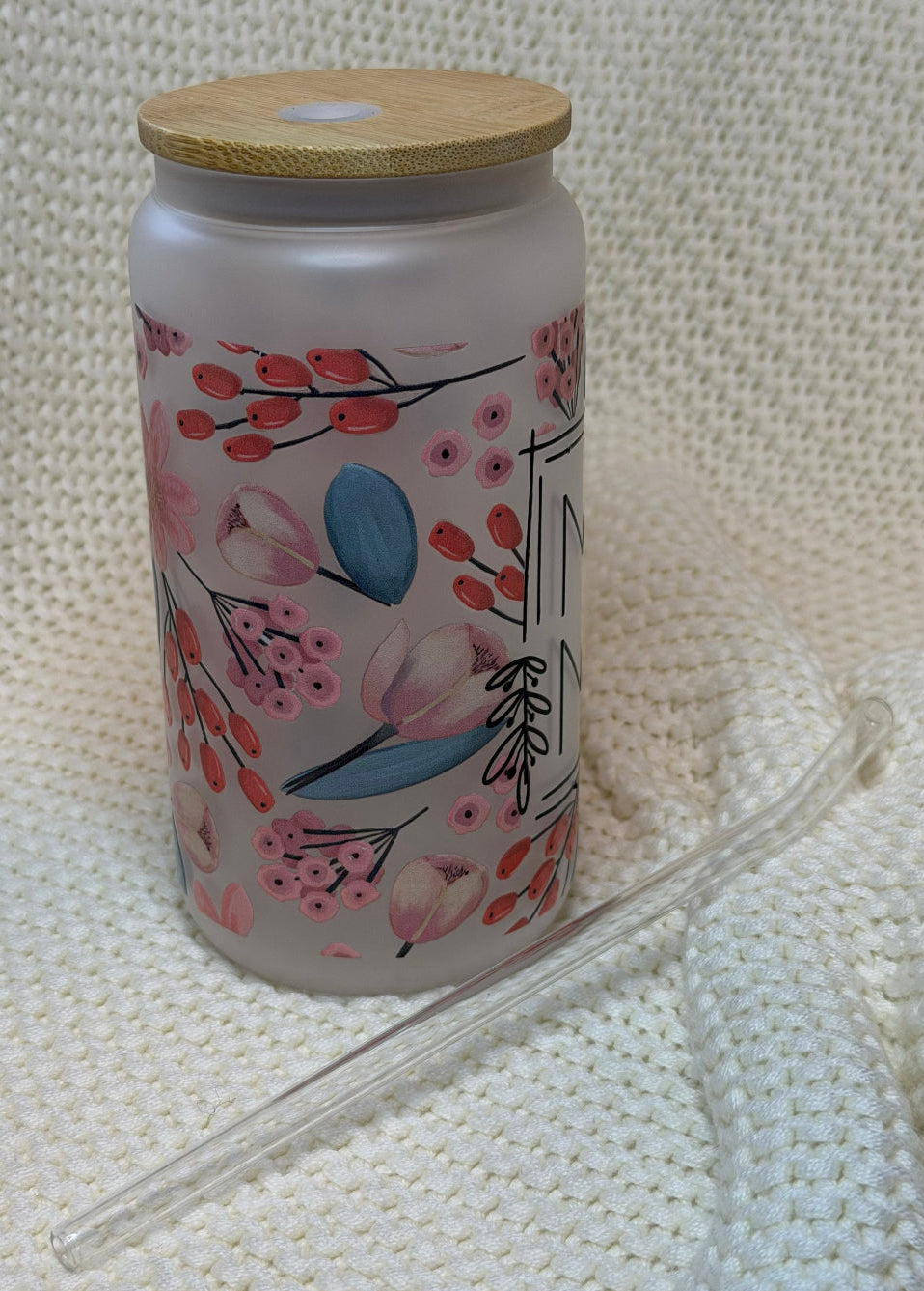Trinkglas in schönen Designs