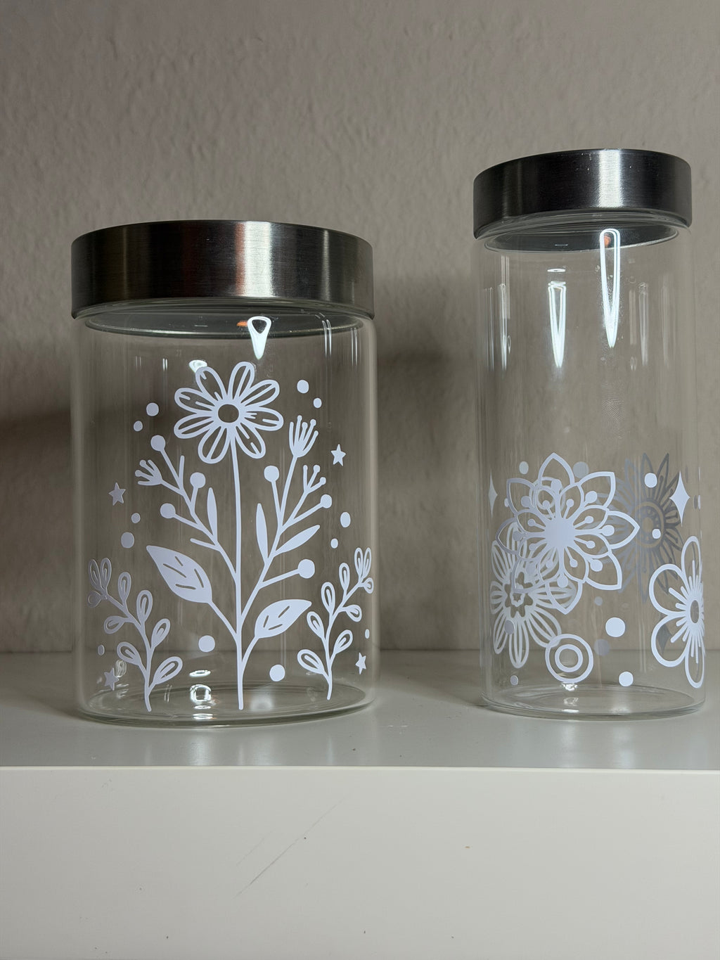 Aufkleber für Blumenvase