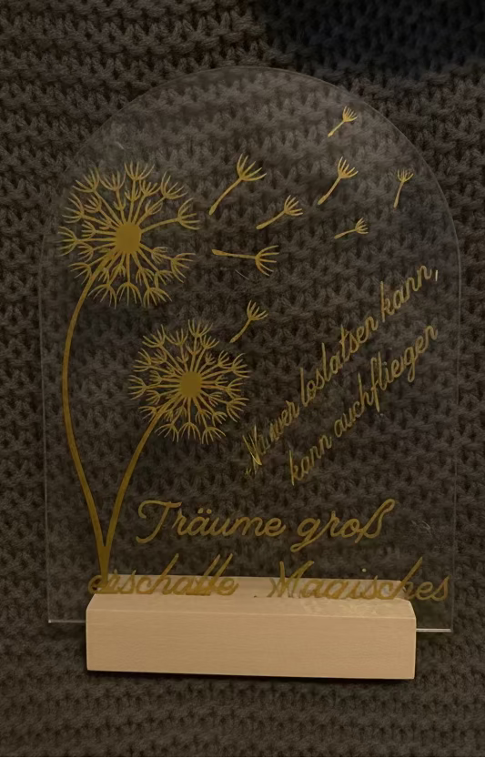 Aufkleber für Blumenvase