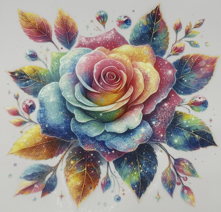 DTF - Blumen Abstrakt