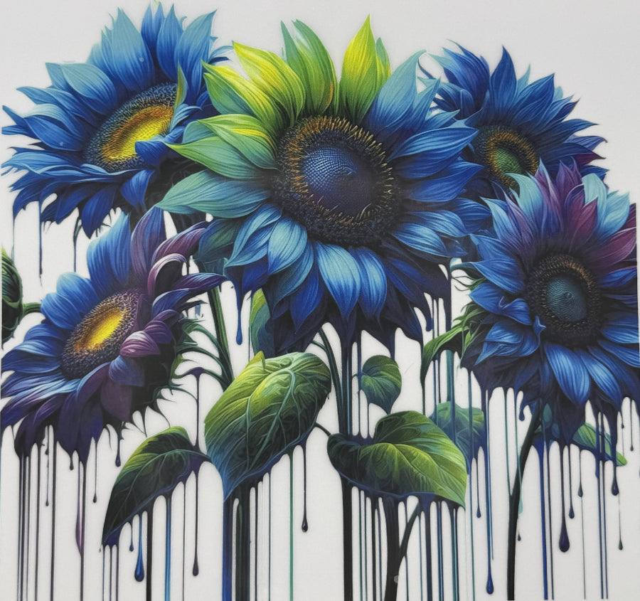 DTF - Blumen Abstrakt