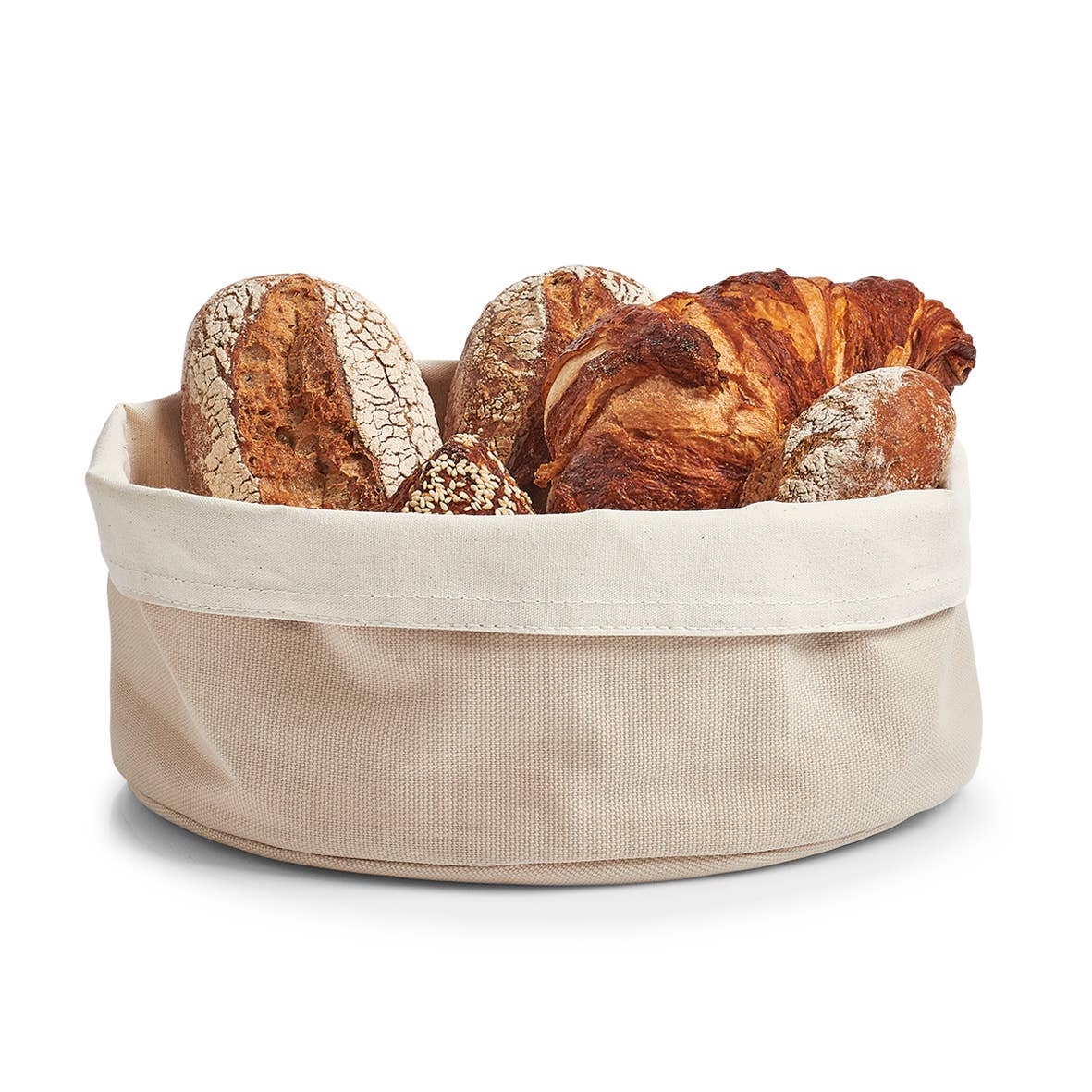 Brotbeutel, Baumwolle, Creme