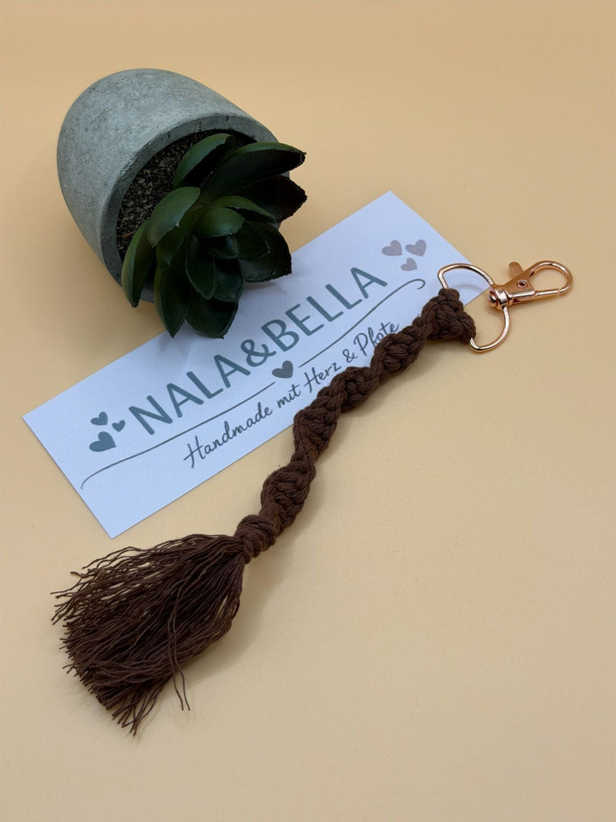 Makramee Schlüsselanhänger