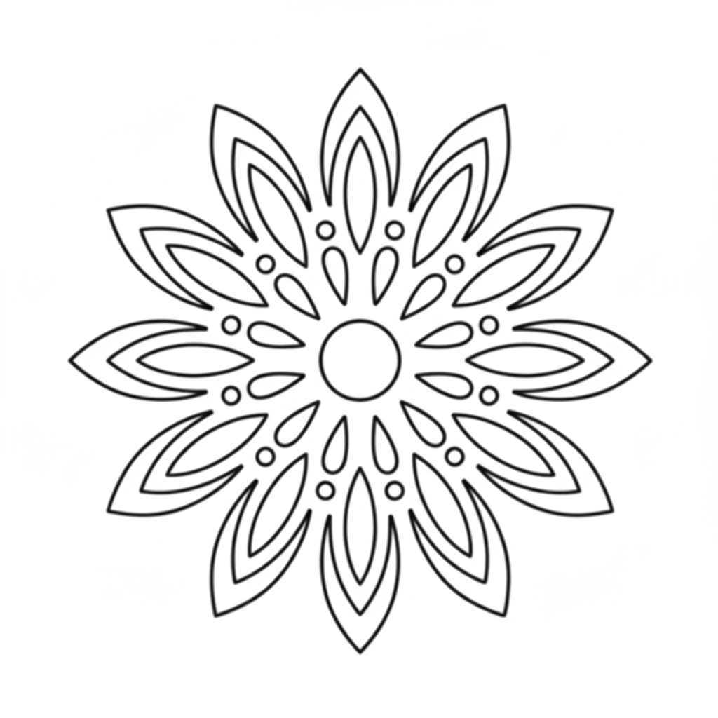 Aufkleber für Blumenvase